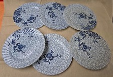 Lot 6 Assiettes Plates Johnson