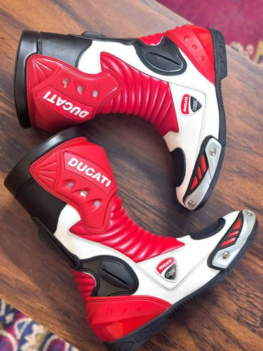 Ducati bottes moto cuir - ducati,