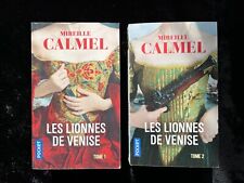 ¤ Lot 2 romans - MIREILLE CALMEL - LES LIONNES DE VENISE - tomes 1 & 2 - Pocket