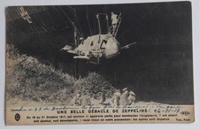 CPA ZEPPELINS DEBACLE GUERRE 1917 ANGLETERRE         +++++++++++++++