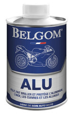 BELGOM ALU Inox Cuivres Alliages BIDON 250 ML Nettoyant Voiture Moto Quad Harley