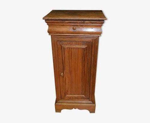 Table chevet pitchpin - de, en