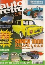 AUTO RETRO 200 5 GT à 200KM/H