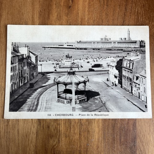 Postcard cpa cherbourg - -,