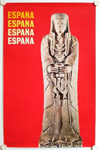 Affiche tourisme espagne 1972 - affiche,
