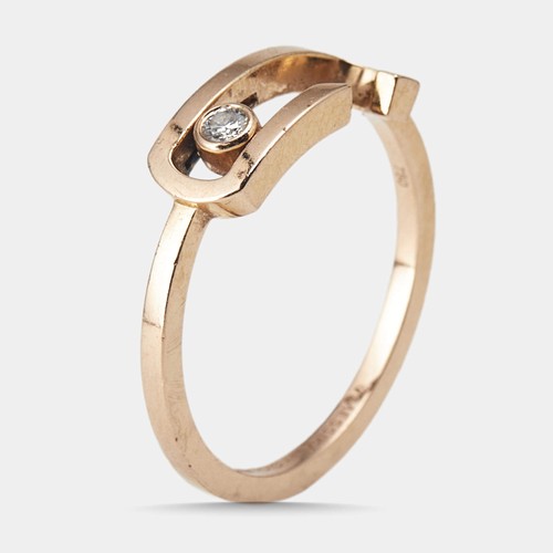 Bague rose 18 carats - en, or