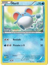 Marill - N&B:Frontieres Franchies - 36/149 - Carte Pokemon Française