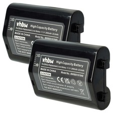 2 Batteries remplace Nikon EN-EL4 EN-EL4a 2000mAh 11,1V
