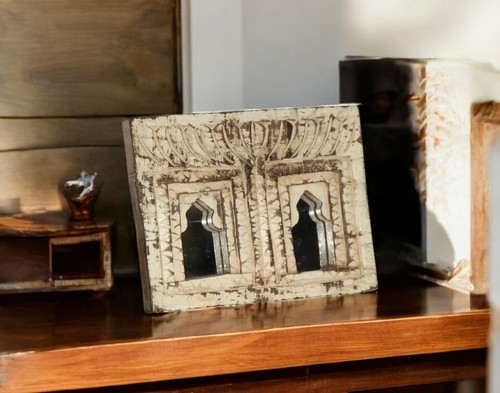 Miroir décoratif bois - miroir, en