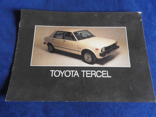 Catalogue toyota tercel 1978 - toyota,
