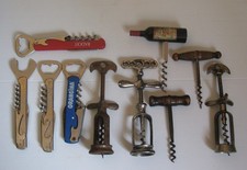 3436*   lot de tire bouchon et décapsuleur ancien