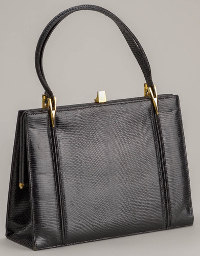 Sac main cuir lézard - À,
