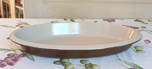 Creuset plat ovale four - plat,