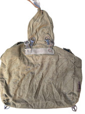 grand rucksack toile verte à fixer sur le brelage lourd allemand WW2