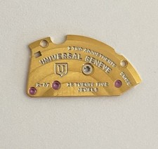 NEUF PONT / BRIDGE DORE UNIVERSAL GENEVE MICRO ROTOR CAL 2.67 @ NOS POLEROUTER