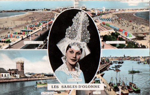 Carte postale les - carte,