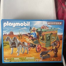 Playmobil 70013 Diligence Transport De Fonds Far-West  new neuf - Western Cowboy