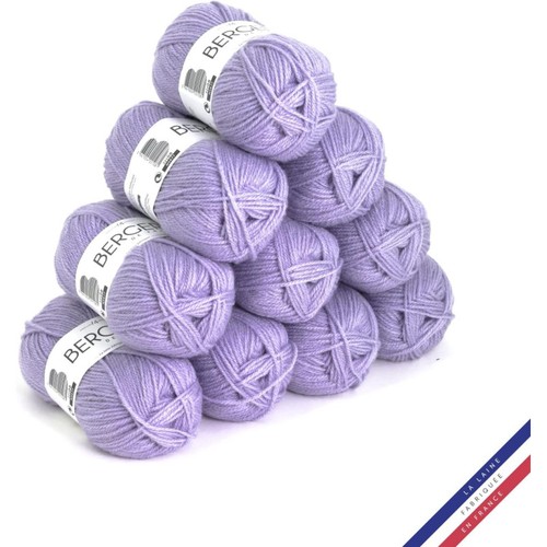 Pelotes laine lavande - 10,