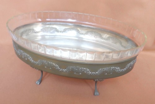 Coupe ovale art deco ancienne - ovale,