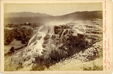 Algérie, Les Mauries Contines, Fontaine d'eau chaude de 90 degrés  Vintage 