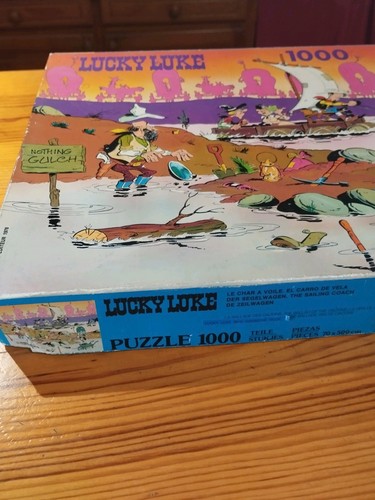 Puzzle lucky luke - luke, 1978