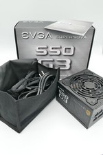 Alimentation PC ATX EVGA Supernova 550 G3 – 550W, modulaire, semi-passive, 80+Go