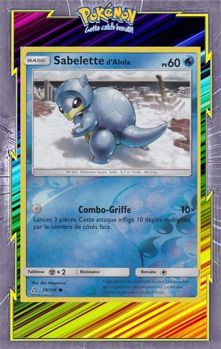 Sabelette alola - sabelette, d'alola