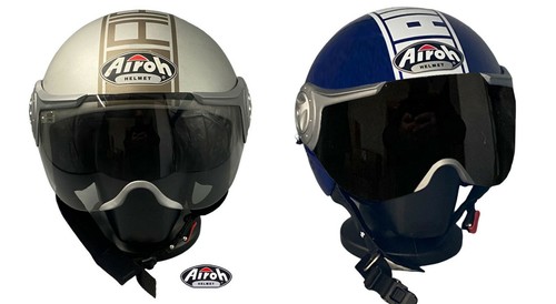 Casque jet airoh nacked open - casque,