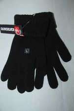 Original QUIKSILVER Gants hiver Acrylique  - Noir -  T : L neuf