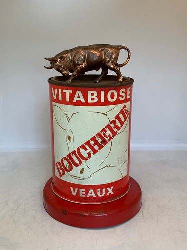 Ancienne boite publicitaire - ancienne,