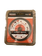 RIDGID Meshbx Turbo Maille Poubelle + Lame Diamant ⚙️ Résistant Puissance