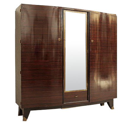 Armoire ébène macassar - armoire,