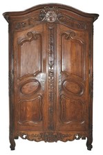 Armoire provençale époque XVIIIème noyer