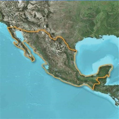 Topo mexico microsd gps map - mexico,