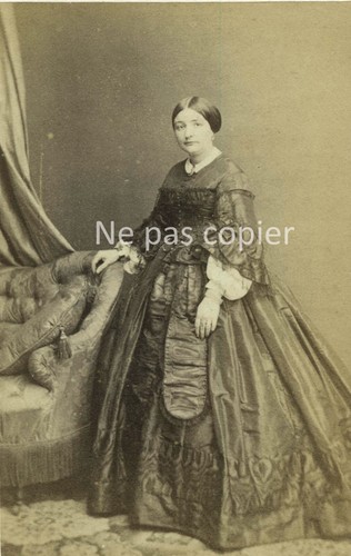 Femme vers 1865 cdv - femme, par