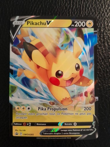 Pikachu swsh285 promo epee - v,