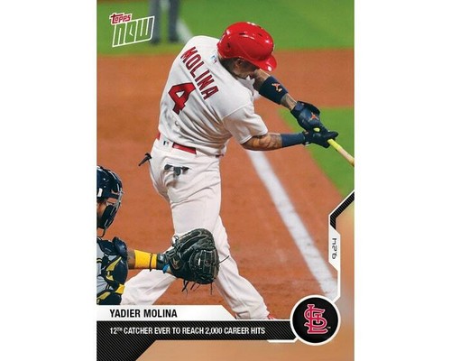 2020 topps now - 2020, molina