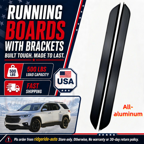 Side steps running boards fits - steps,