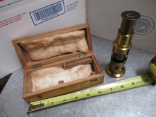 Microscope Portable En Laiton