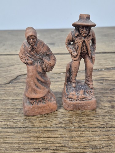 Lot ancien santons en - de,