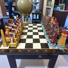 Jeu d'échecs Egypte vs Romain