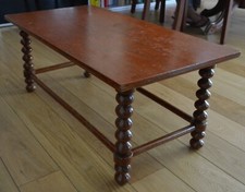 Table basse exotique