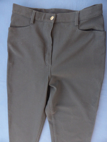 Pantalon noir côte cheval - noir,