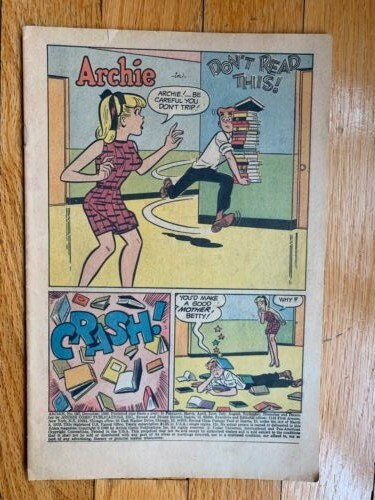 Vintage archie december 1968 - vintage,