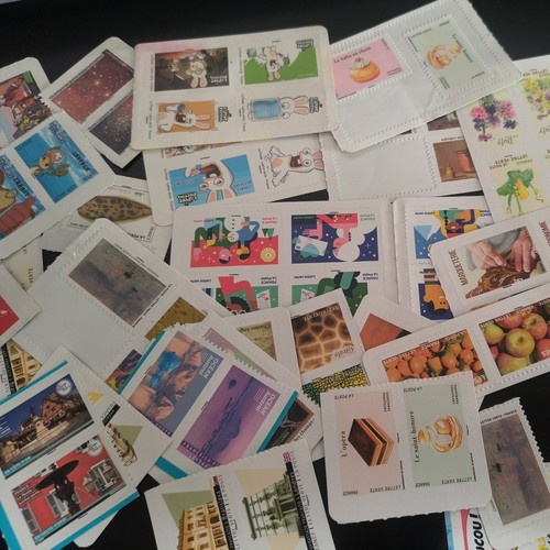France faciale 100 timbres tvp - 100,