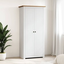Pin massif garde robe gris - massif,