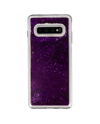 Coque liquide paillettes pour - liquide,