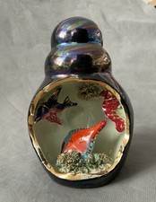 Coquillage et poissons en céramique faïence Vallauris