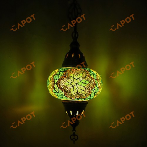 Lampe table mosaïque - table, en