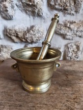 Mortier Pilon Laiton XIXeme